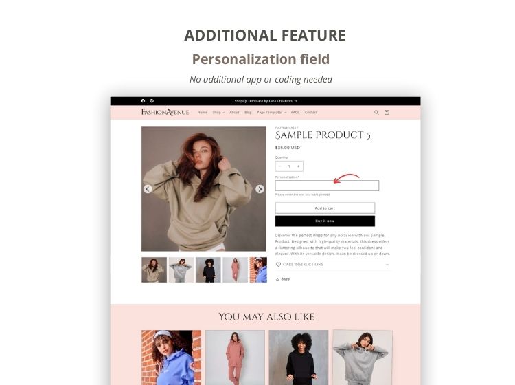 Fashion Avenue - Shopify Template