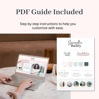 Author Wix Website Theme