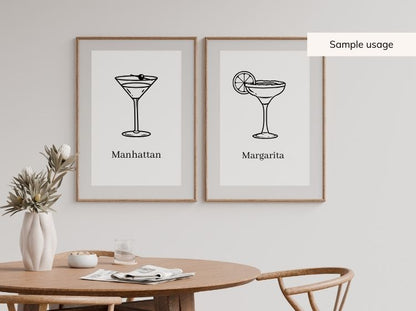 Cocktails svg Bundle - 30 designs