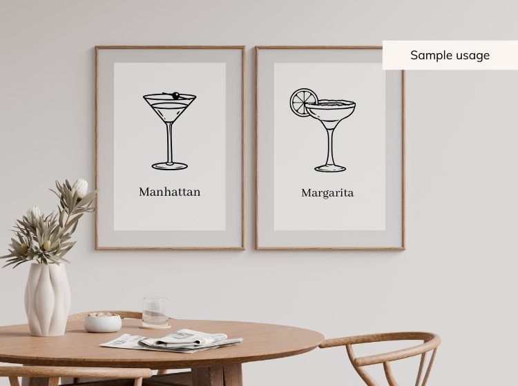 Cocktails svg Bundle - 30 designs