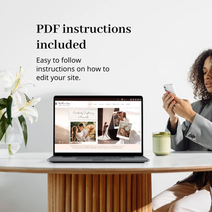 Photographer Wix Website Theme