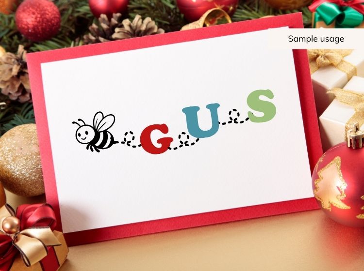 Bee Alphabet SVG Bundle