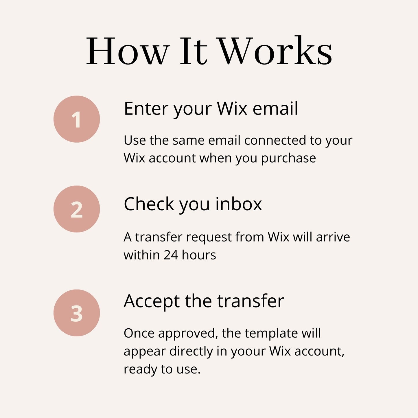 Online Store Wix Website Theme