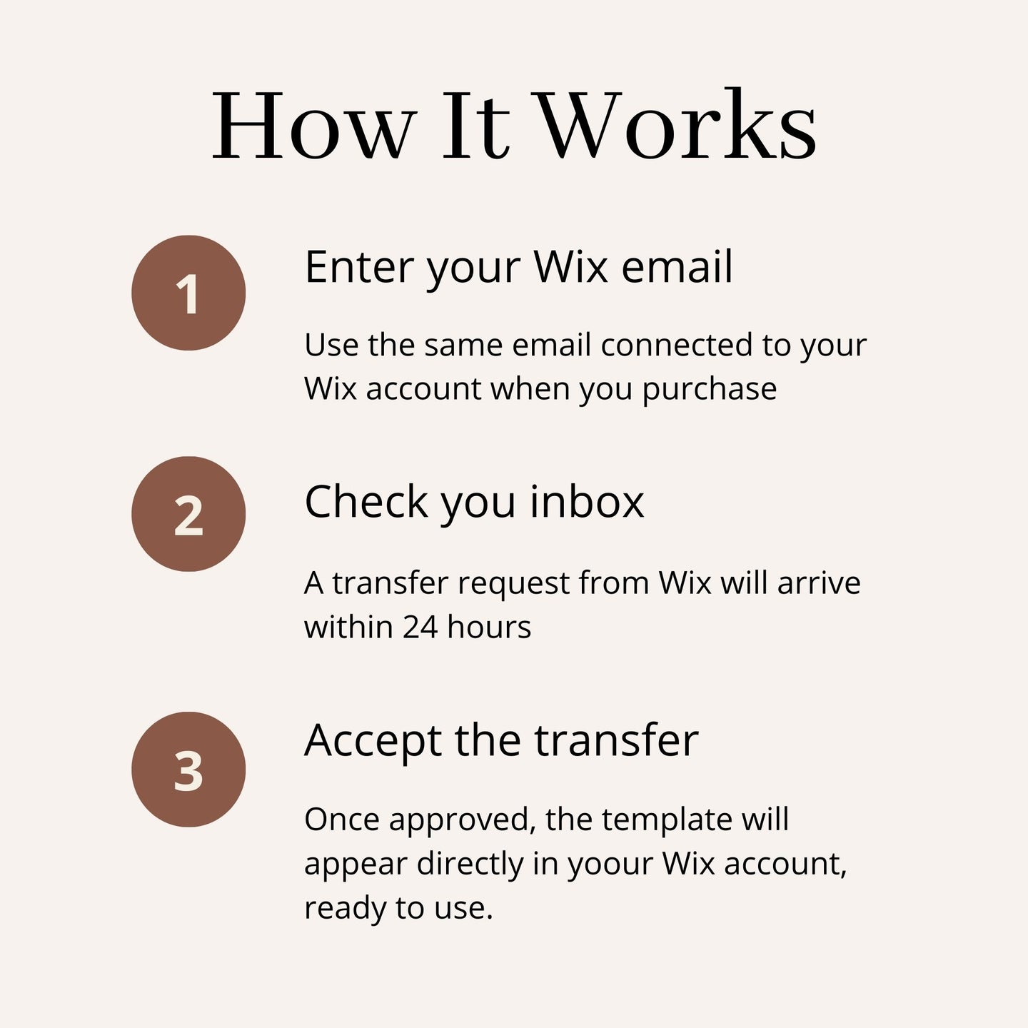 Coffee & Cake Bakery Wix Website Theme