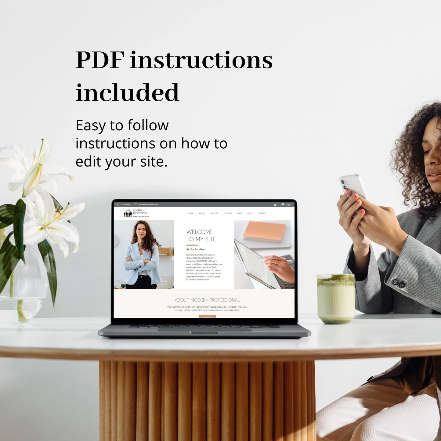 Professional Wix Website Theme