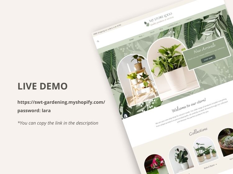 Garden Store Shopify Template