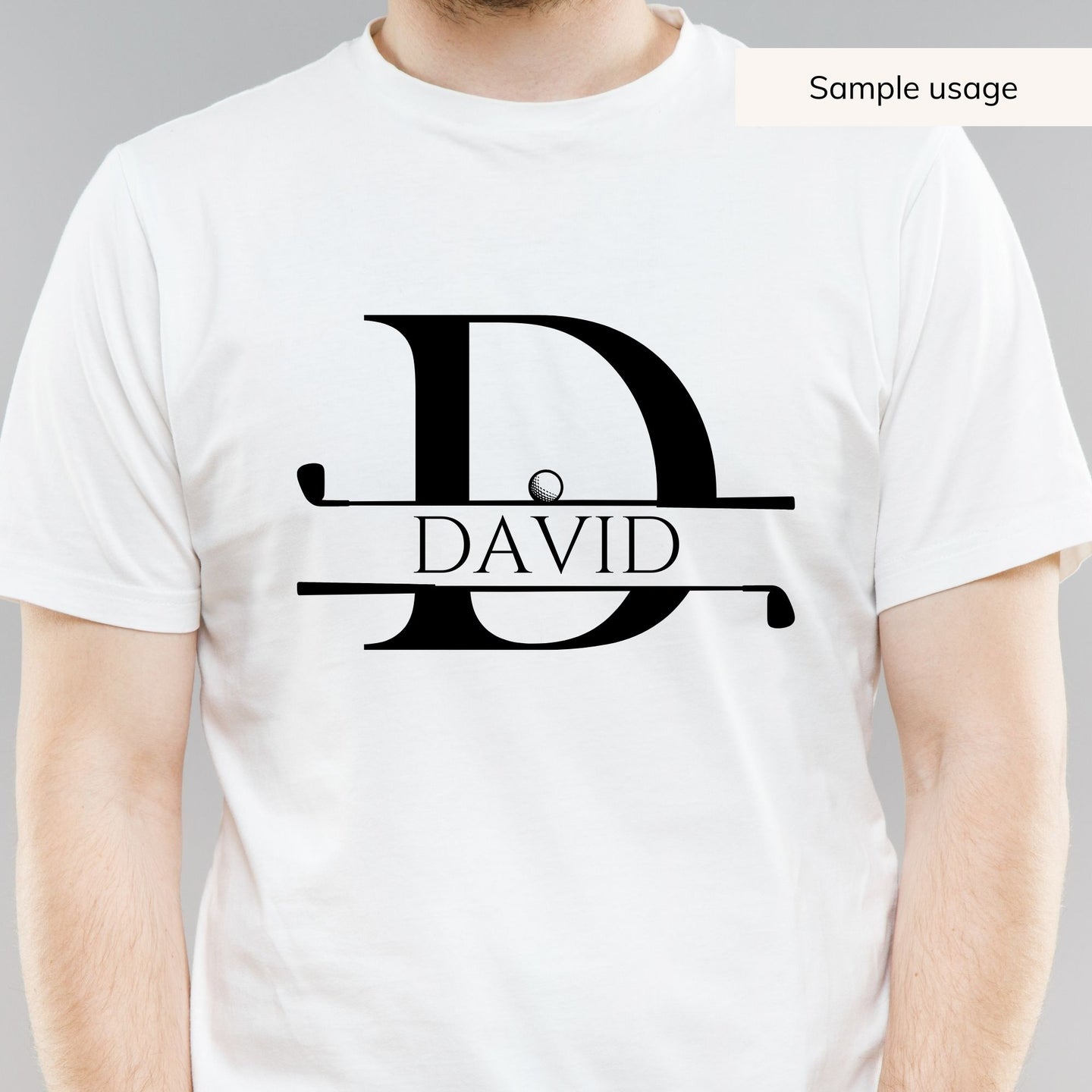 Golf Monogram SVG Bundle 26 Letters