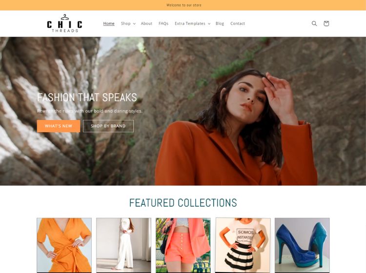 Apparel, Clothing & Fashion Shopify Template