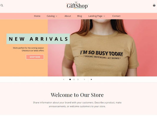 The Gift Shop - Shopify Template