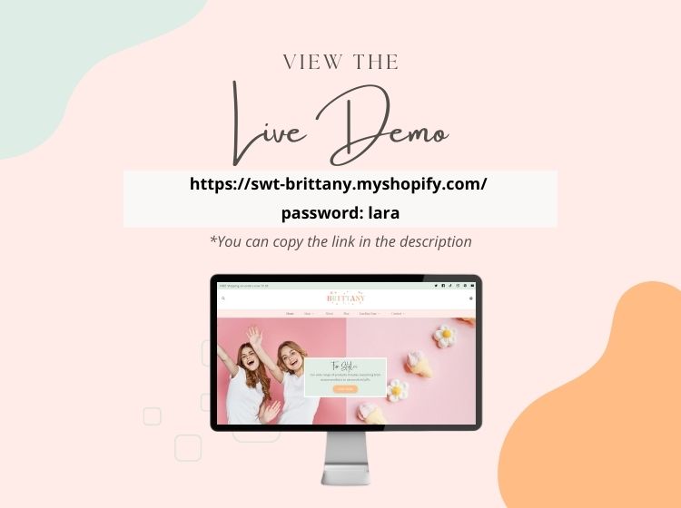 Brittany Shopify Template - Boutique