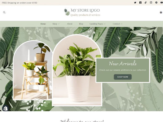 Garden Store Shopify Template